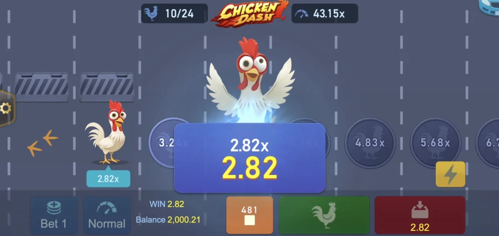 Chicken Dash Slot